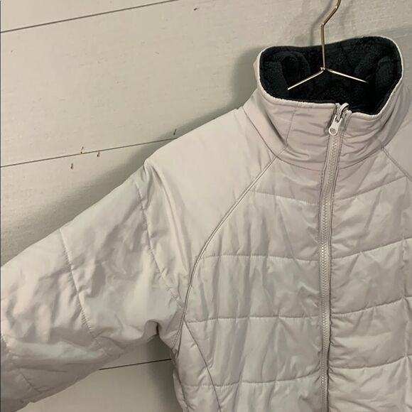 Columbia white puffer quilted zip up jacket Womans size medium - Picture 4 of 12